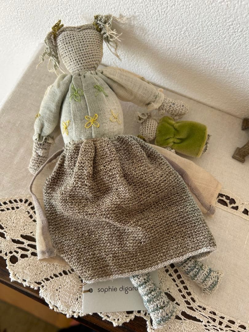 sophie digard 手編み人形ソフィーディガール フランス製 ぬいぐるみ