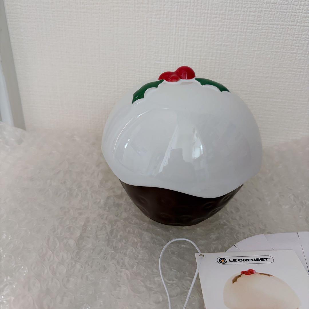 ルクルーゼ クリスマス　プディングディッシュ