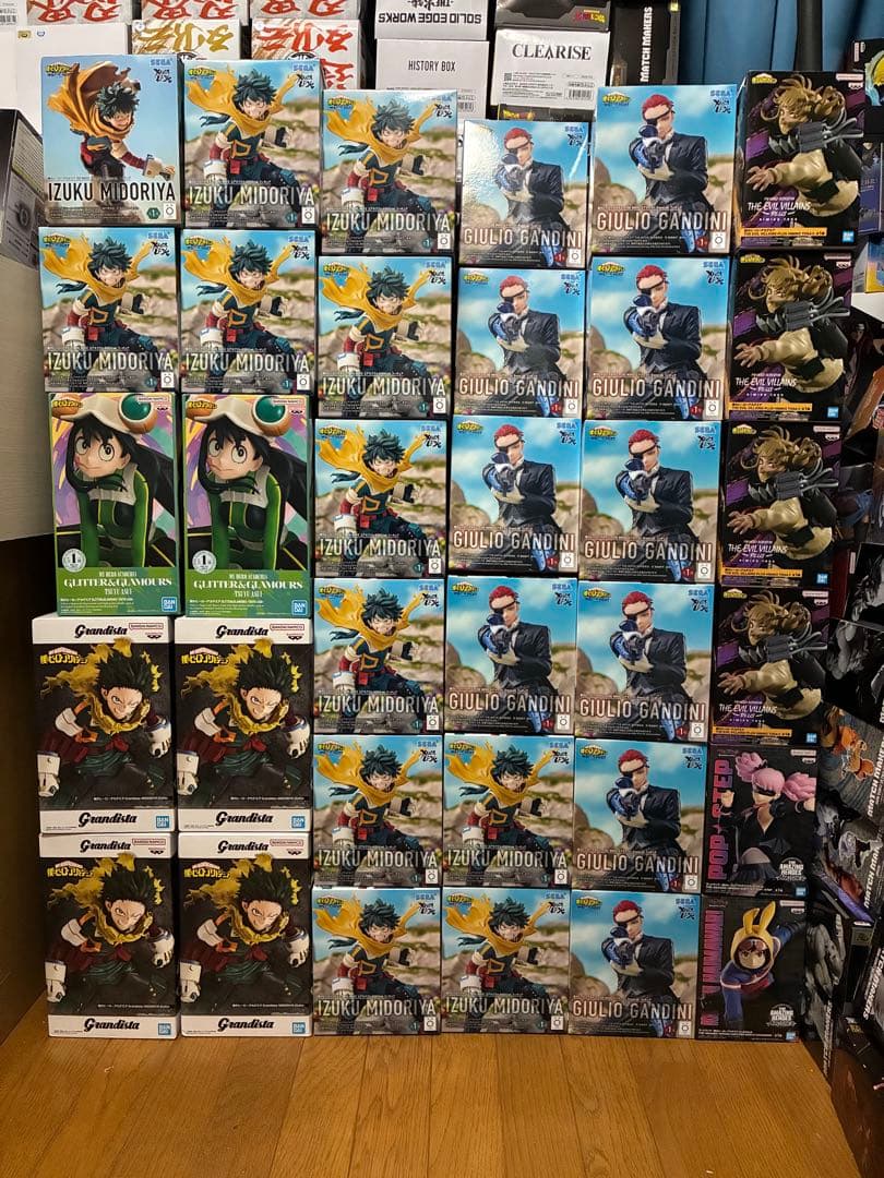 ヒロアカ プライズフィギュア 34個 まとめ売り