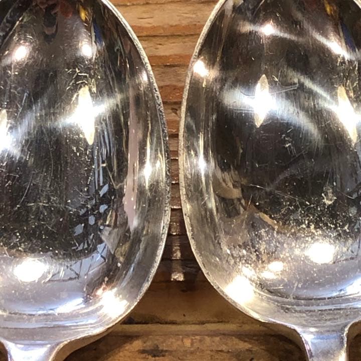 マッピン&ウェッブ　スプーン5本　プラス1本オマケ　イギリス　銀P  古道具