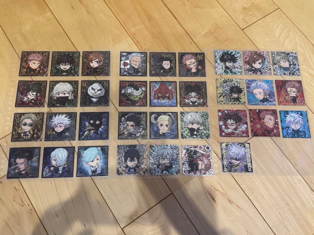 【美品】にふぉるめーしょん 呪術廻戦 シールウエハース 1〜8弾 フルコンプ