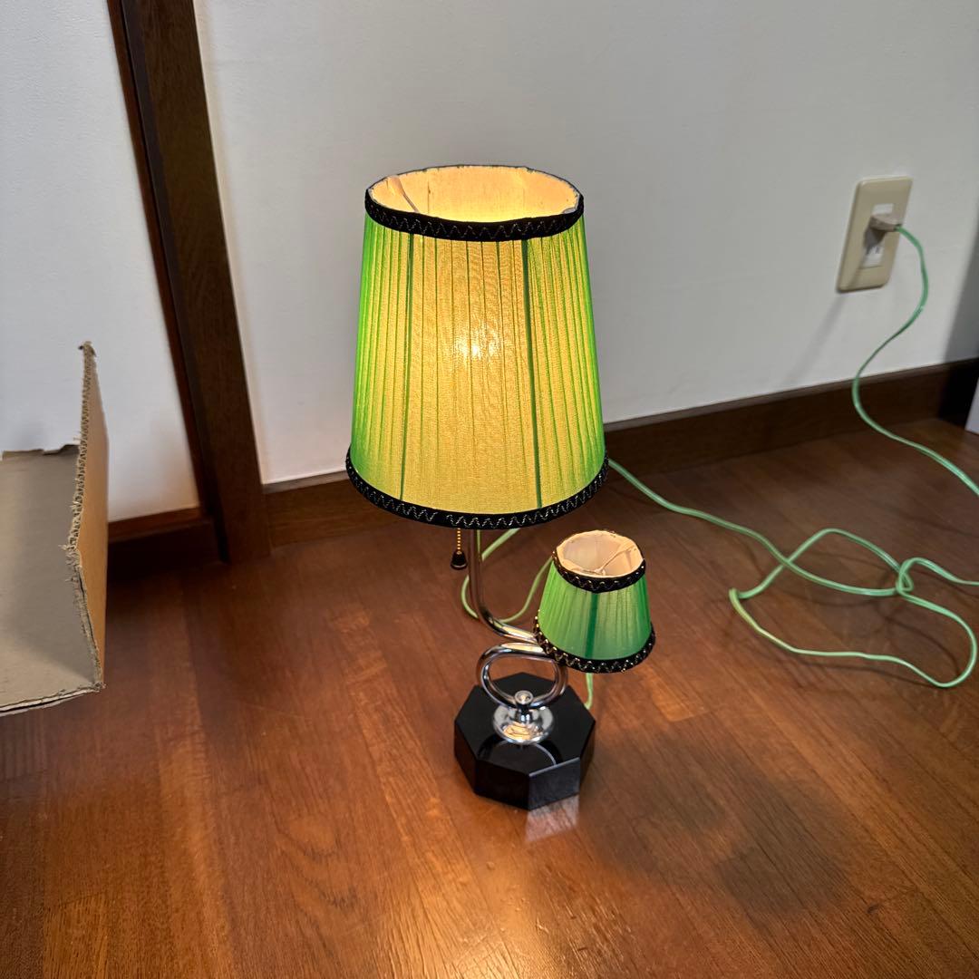 小泉産業 ヒカリ高級スタンド 昭和レトロ