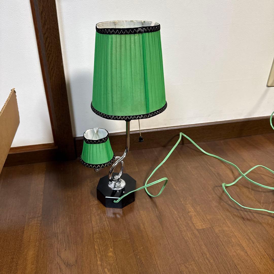 小泉産業 ヒカリ高級スタンド 昭和レトロ