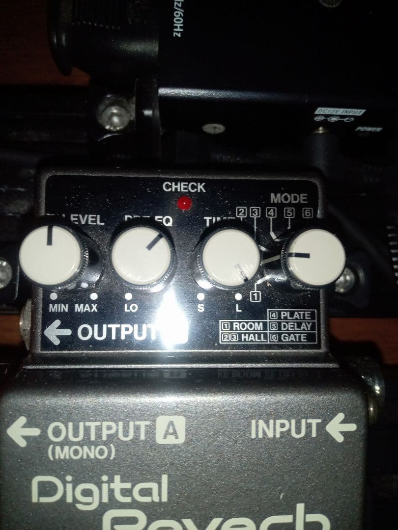 ギター BOSS RV-2 Digital Reverb made in japan