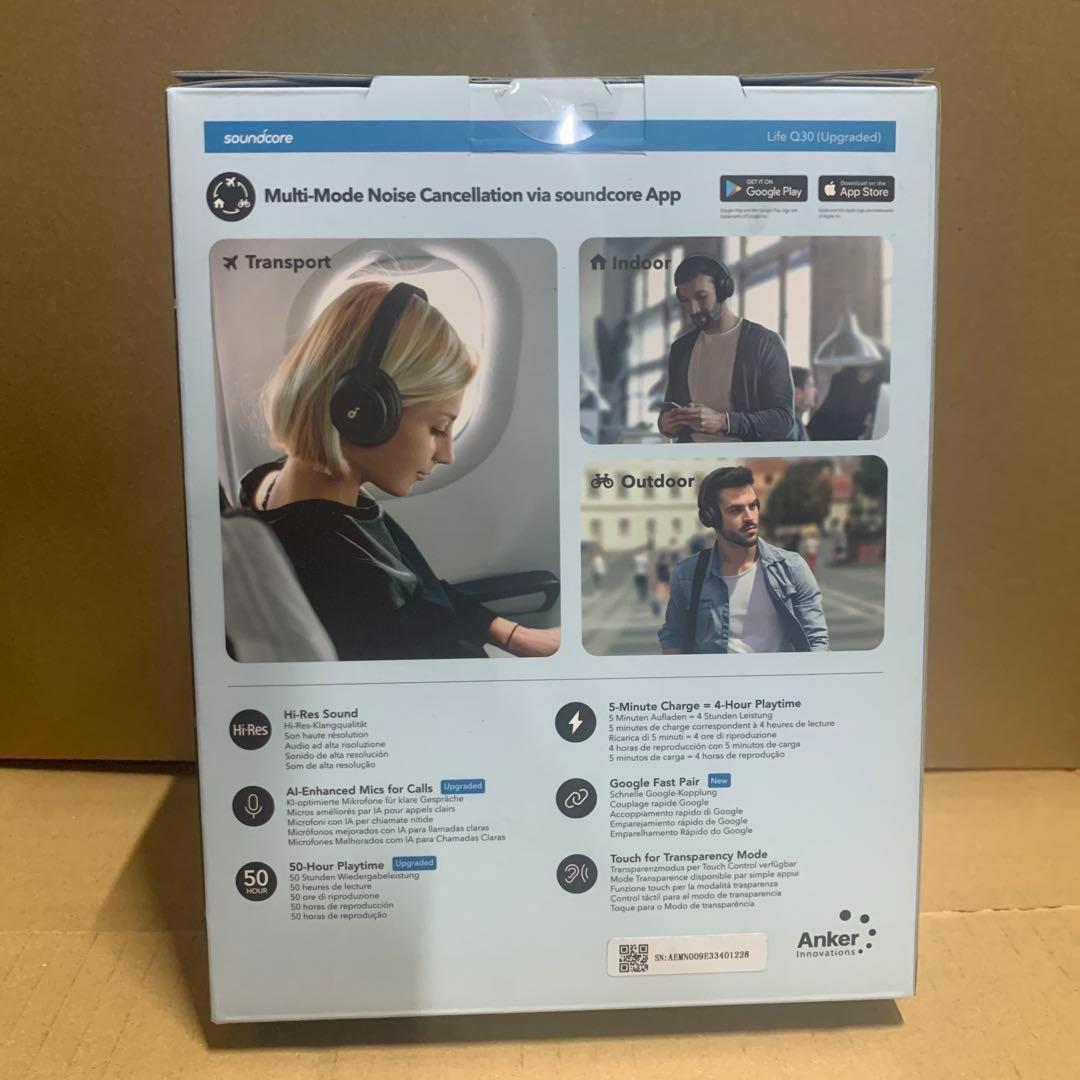 【新品・未開封】Anker Soundcore Life Q30 A3028