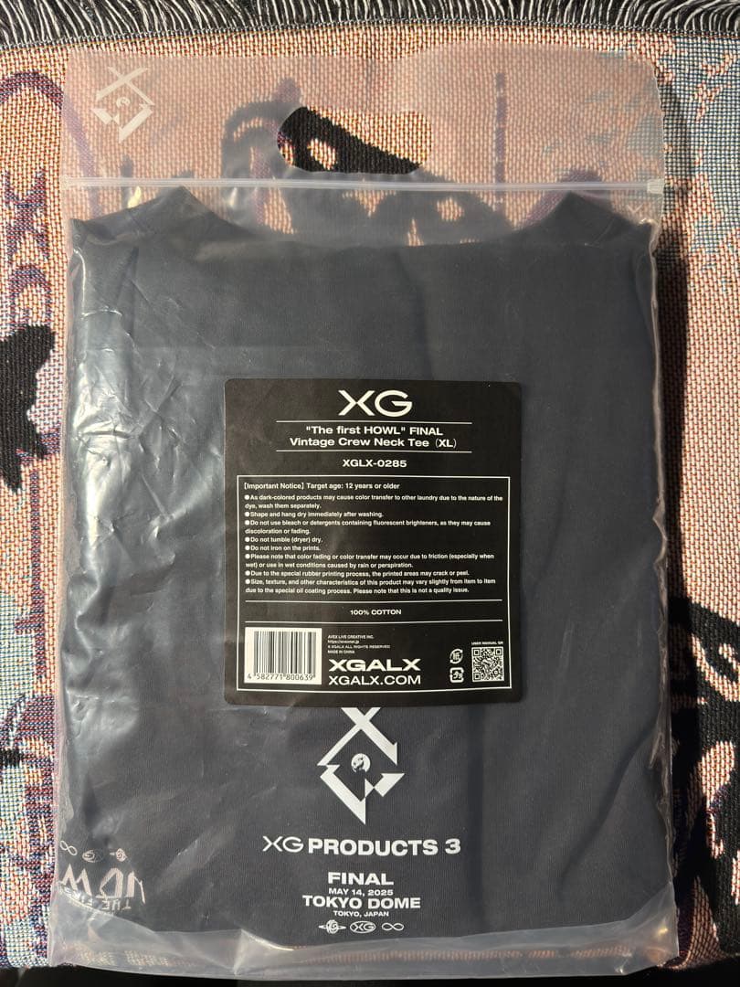 XG \"The first HOWL\" FINAL Tシャツ XL 生産完了完売