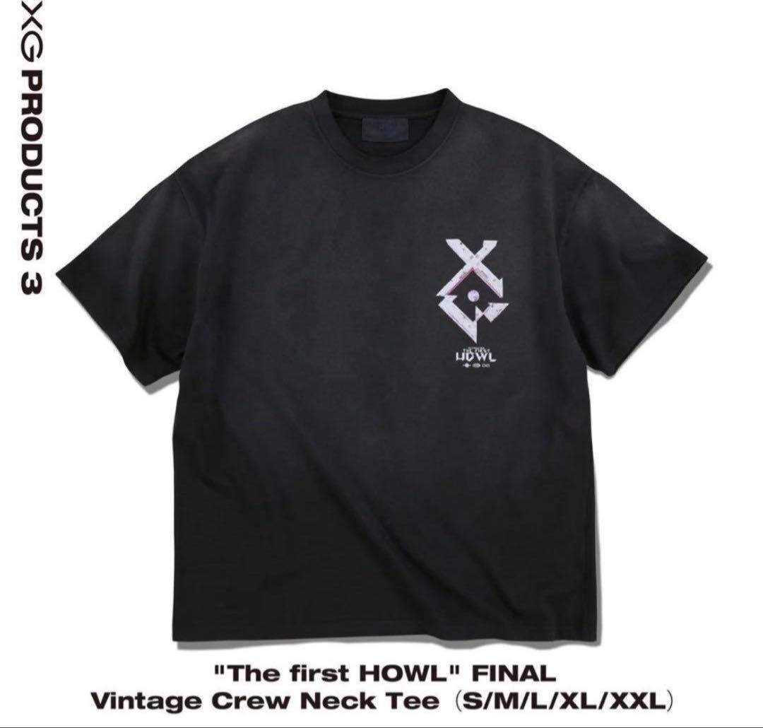 XG \"The first HOWL\" FINAL Tシャツ XL 生産完了完売