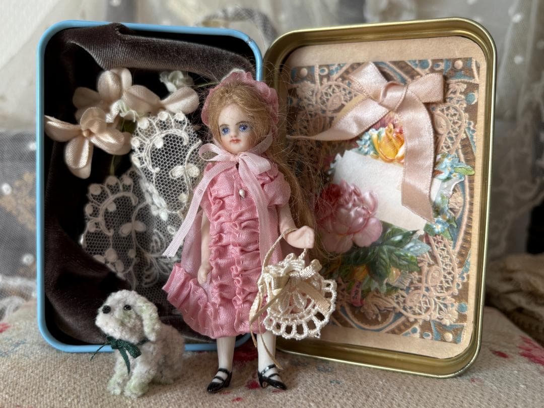 ✨期間限定✨プチフレンチミニョネットセット　ビスクドール　ミニョネット　リプロ