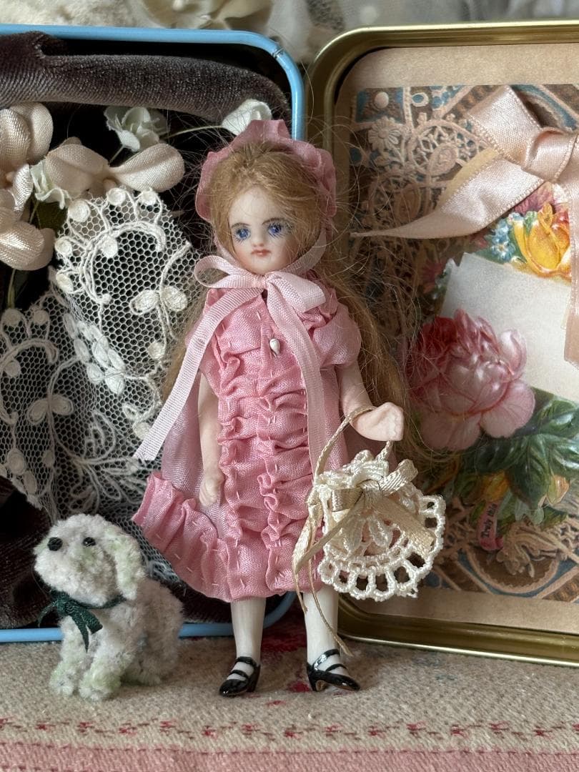 ✨期間限定✨プチフレンチミニョネットセット　ビスクドール　ミニョネット　リプロ