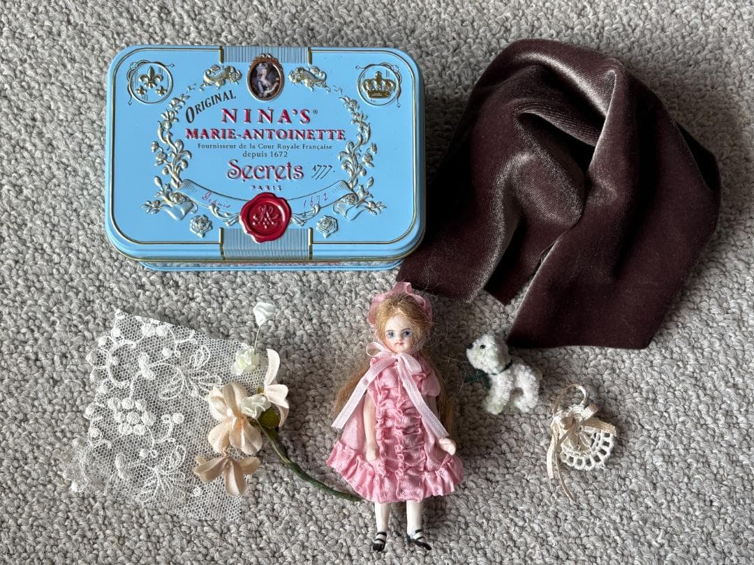 ✨期間限定✨プチフレンチミニョネットセット　ビスクドール　ミニョネット　リプロ