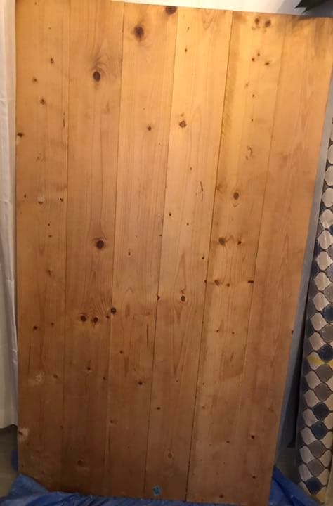 木製無垢　作業天板　反り歪み　古材現状渡し　DIY