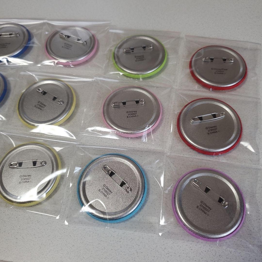 ディズニー刺繍缶バッジ2 全15種 コンプリートセット