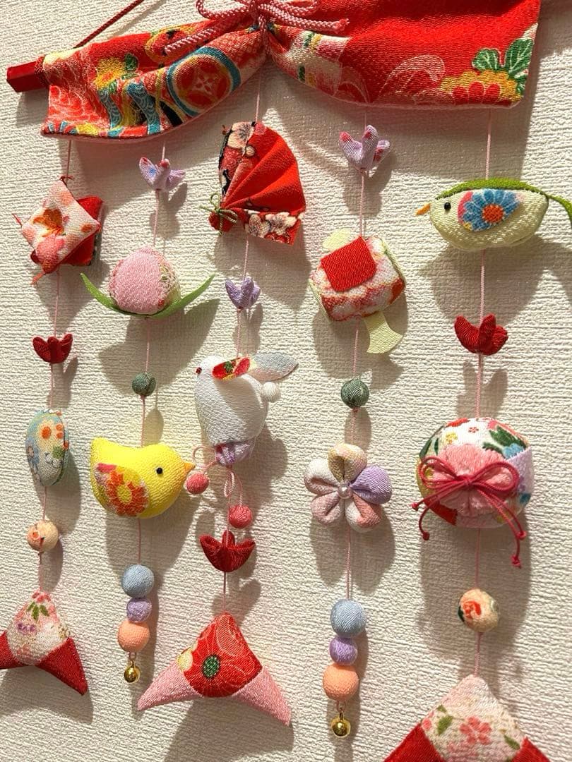 ちりめん細工 吊るし飾り　つるし雛 可愛い　うさぎ