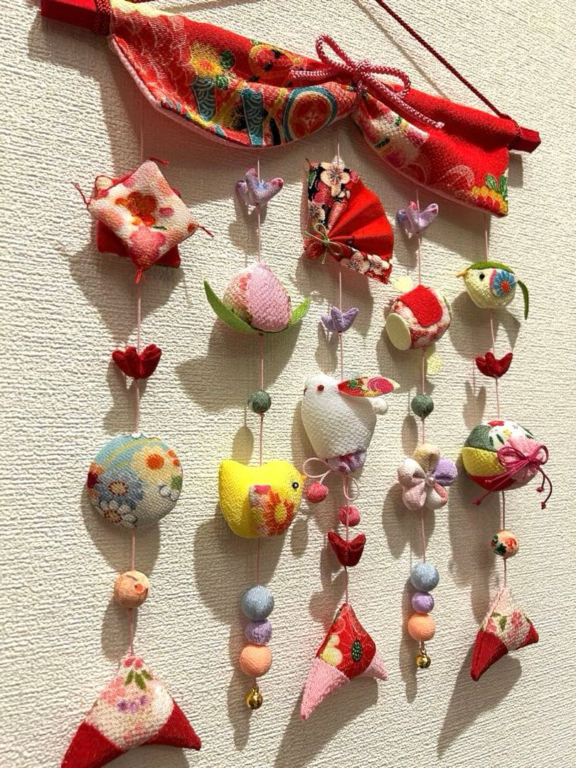 ちりめん細工 吊るし飾り　つるし雛 可愛い　うさぎ
