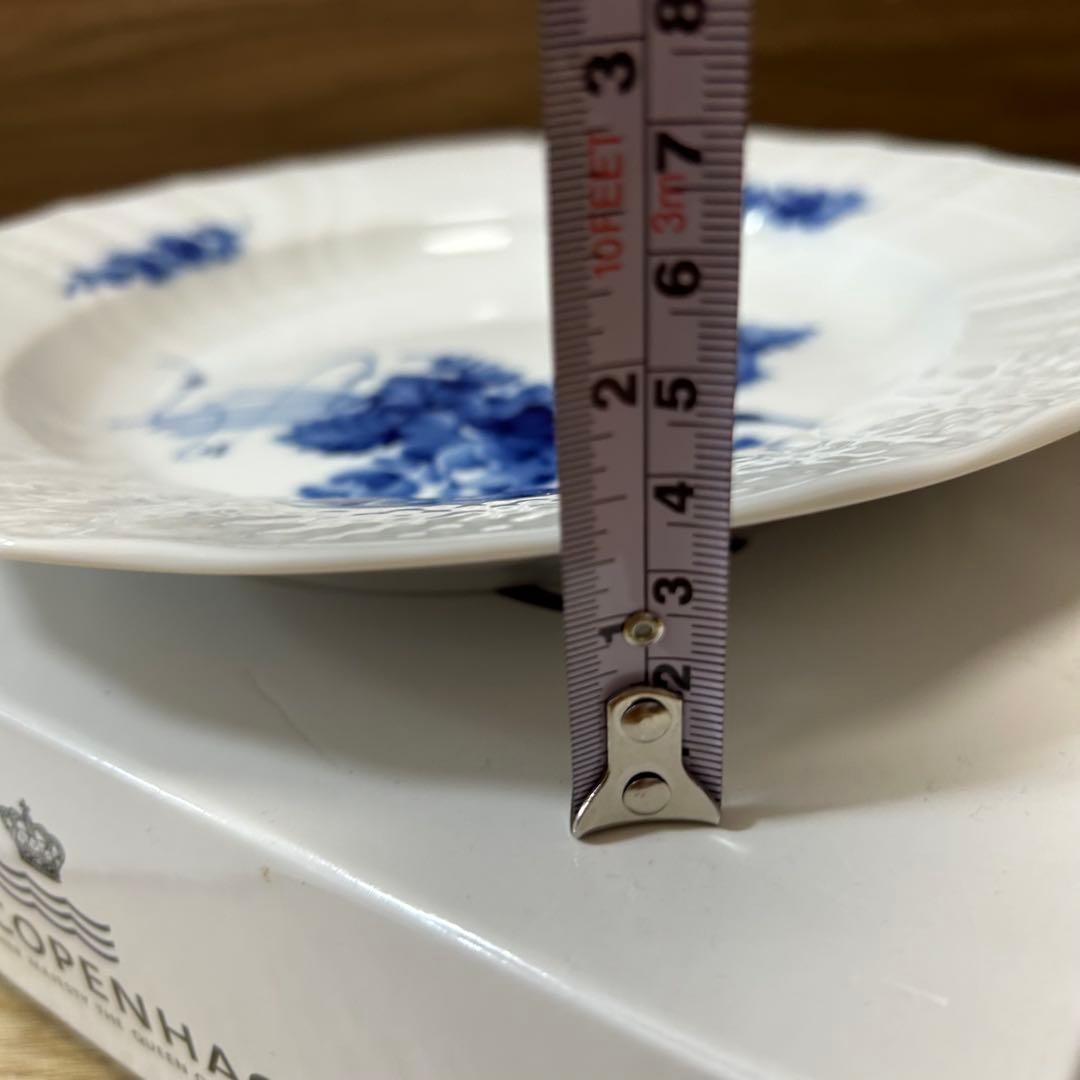 お値下げ中   25㌢ ブルーフラワーカーブ ペア