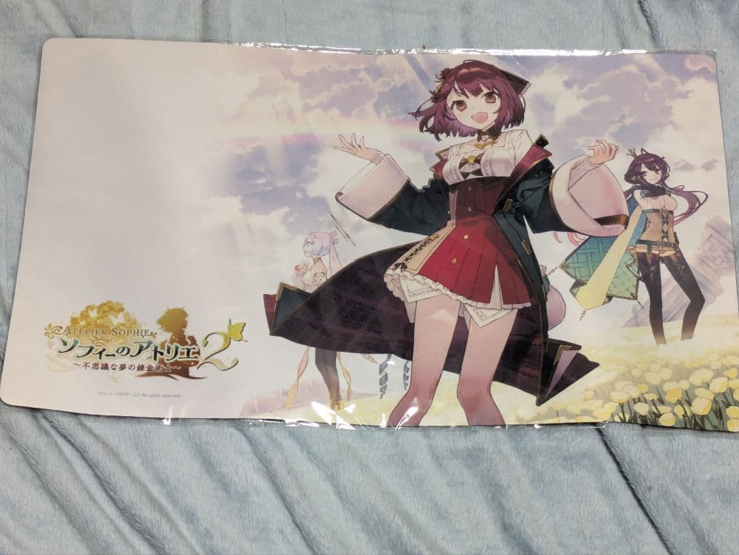 ソフィーのアトリエ １０周年記念NOCO氏直筆サイン入りアート　&　マウスパッド