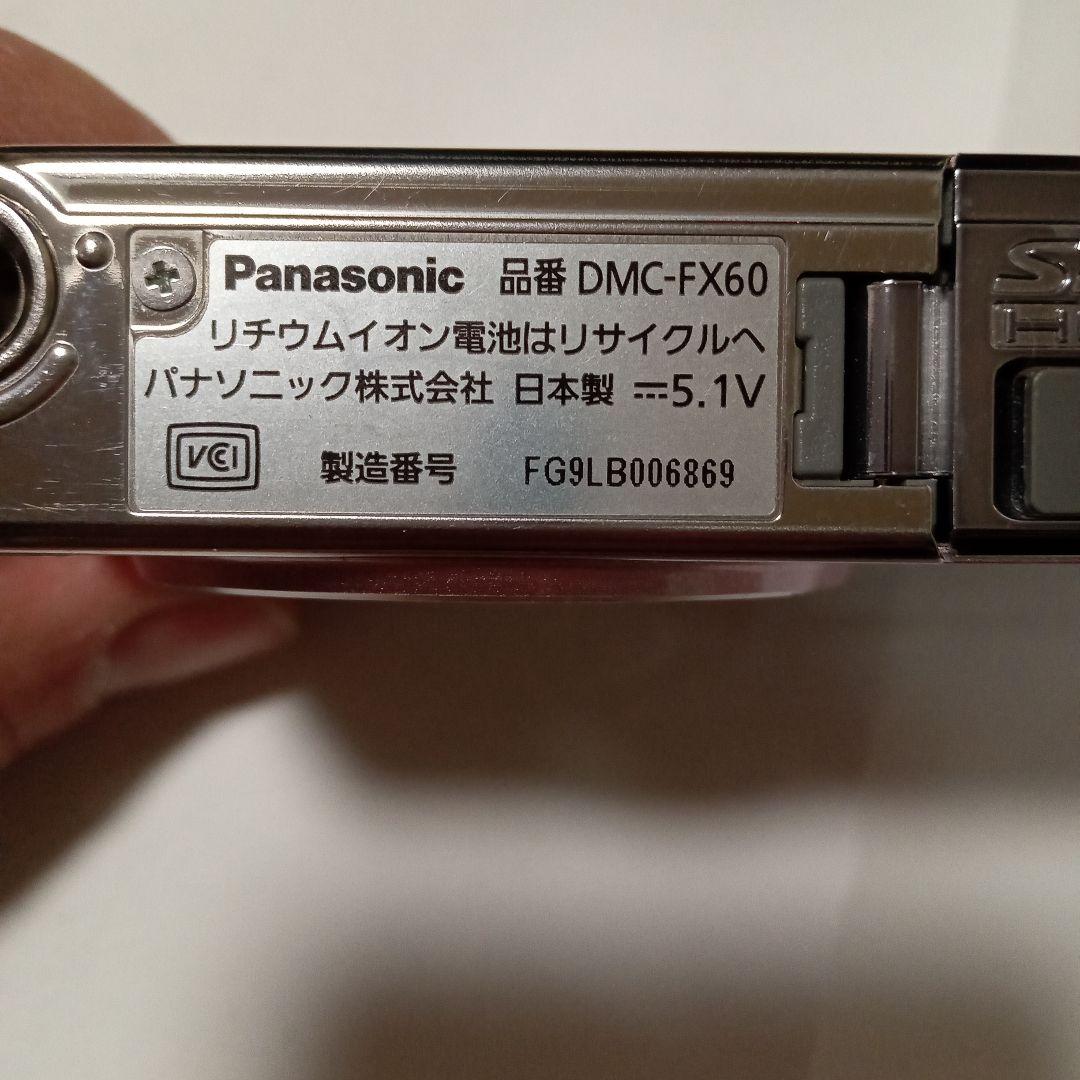 Panasonic DMC-FX60 ピンク 12メガピクセル　ジャンク
