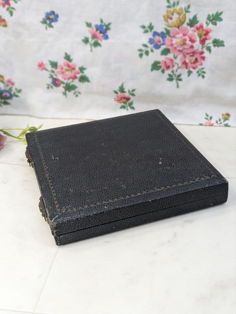 英国 アンティーク 1949年 スターリングシルバー スプーン 6本 エナメル