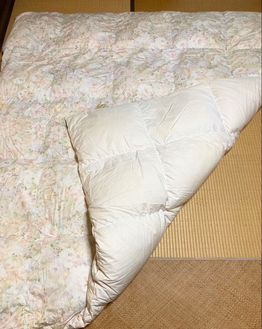 【ハンガリー産ホワイトグースダウン】羽毛&肌掛け ダブルサイズ 2枚セット