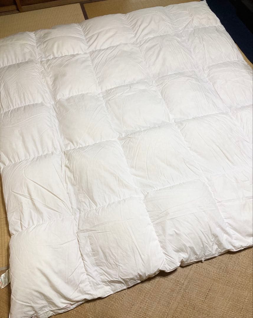 【ハンガリー産ホワイトグースダウン】羽毛&肌掛け ダブルサイズ 2枚セット
