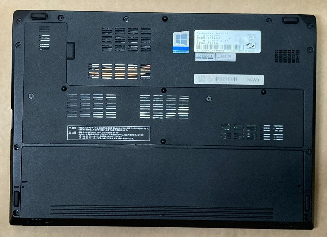 EPSON NA520E第８世代Corei3 128GB 4GB