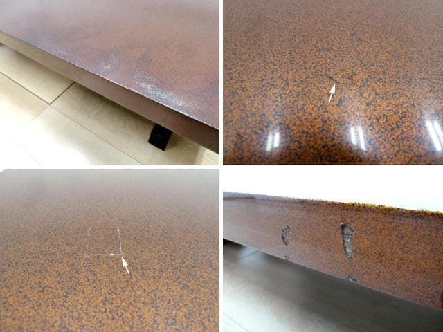 輪島塗 漆塗り 座卓 W1500×D900×H340mm 天然木 ちゃぶ台 机