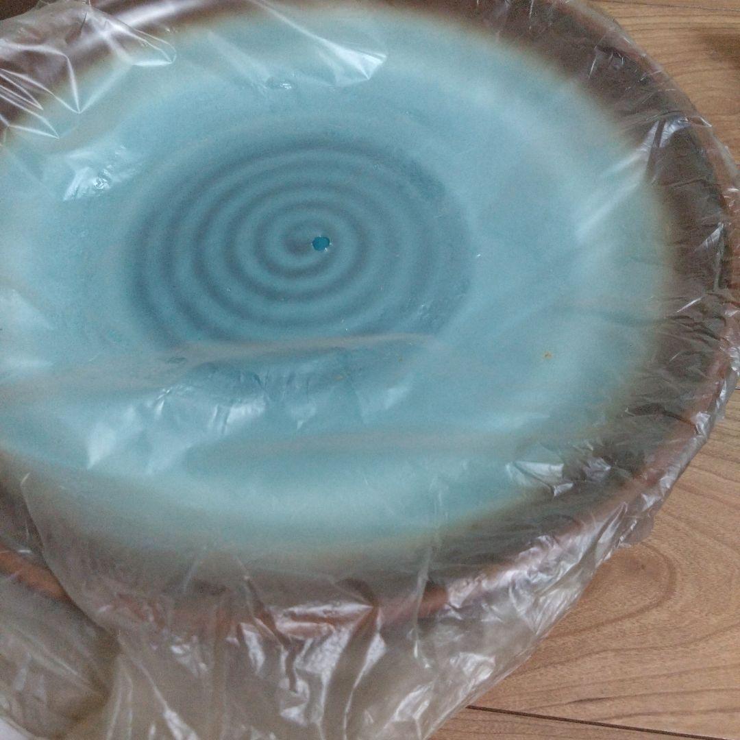 錦盛皿 清流塗 尺2寸　3ケ