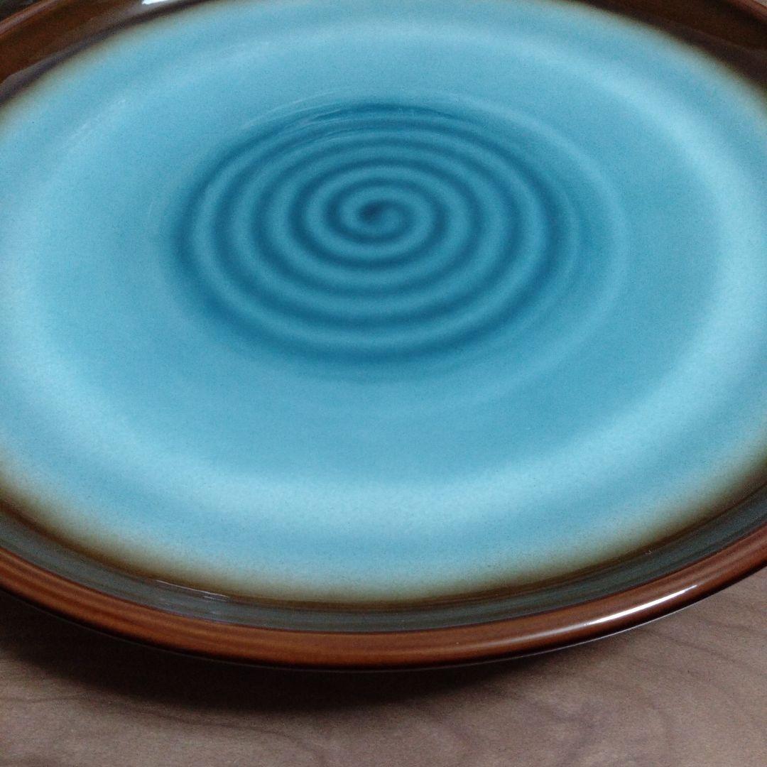 錦盛皿 清流塗 尺2寸　3ケ