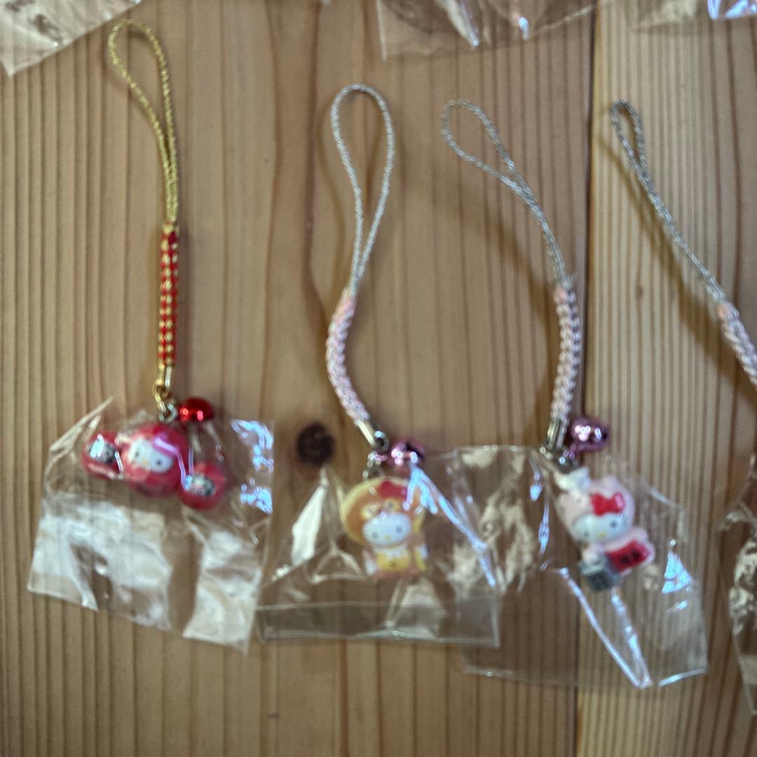 ご当地キティ根付けハローキティ ストラップ 12個セット　おまとめ売り