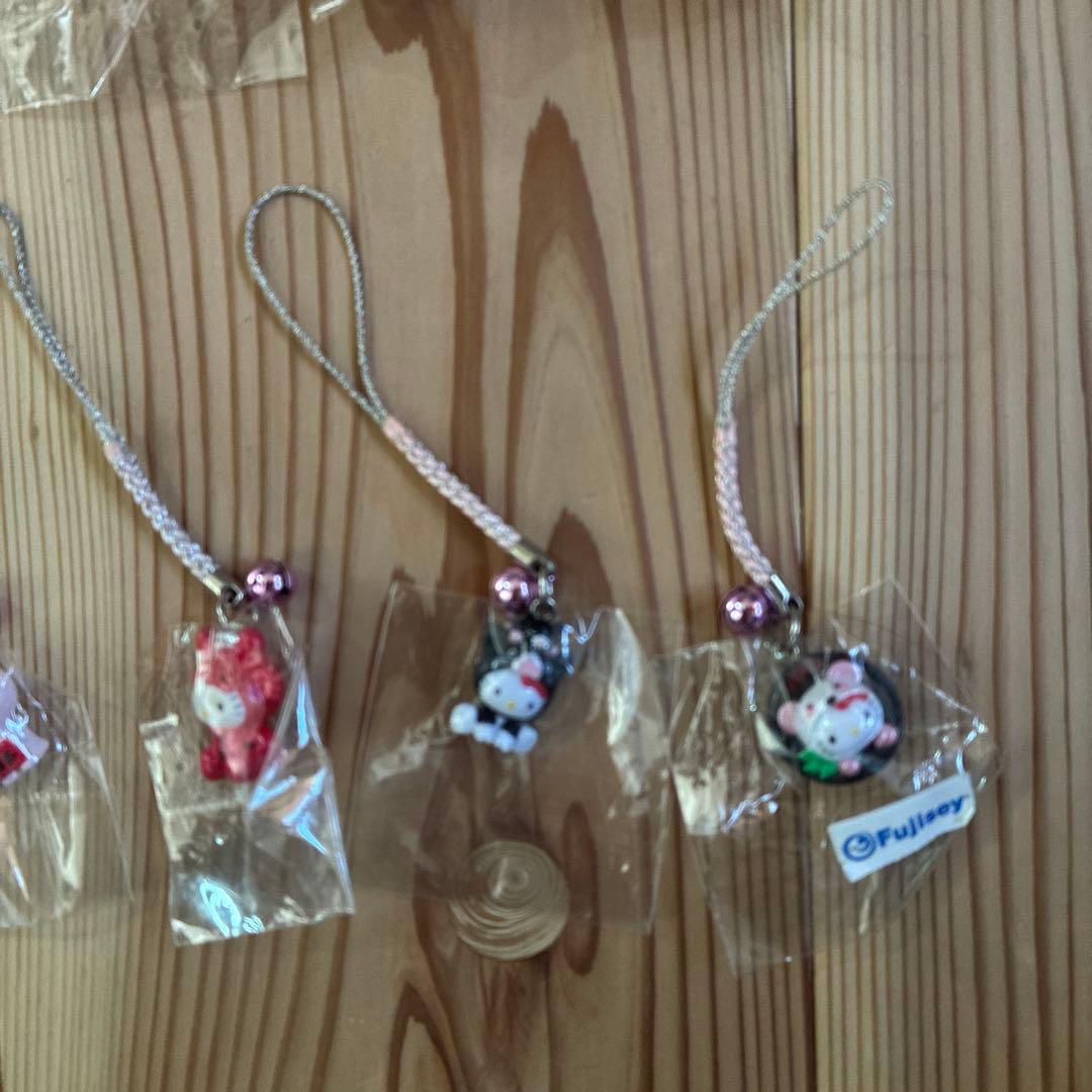 ご当地キティ根付けハローキティ ストラップ 12個セット　おまとめ売り