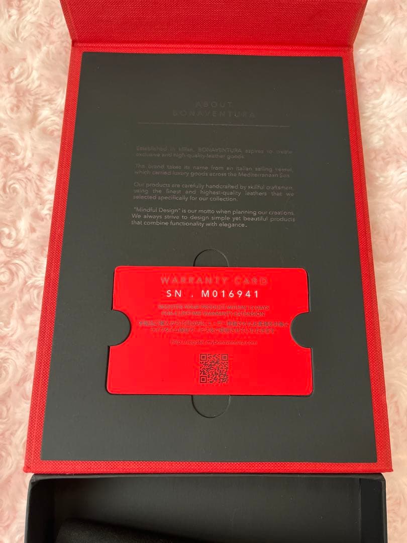 ボナベンチュラ　iPhoneケース　手帳型　iPhone13 mini