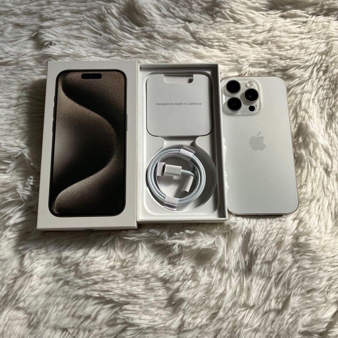 【2/25販売終了】iPhone 15 Pro 128GB 【すぐ発送】