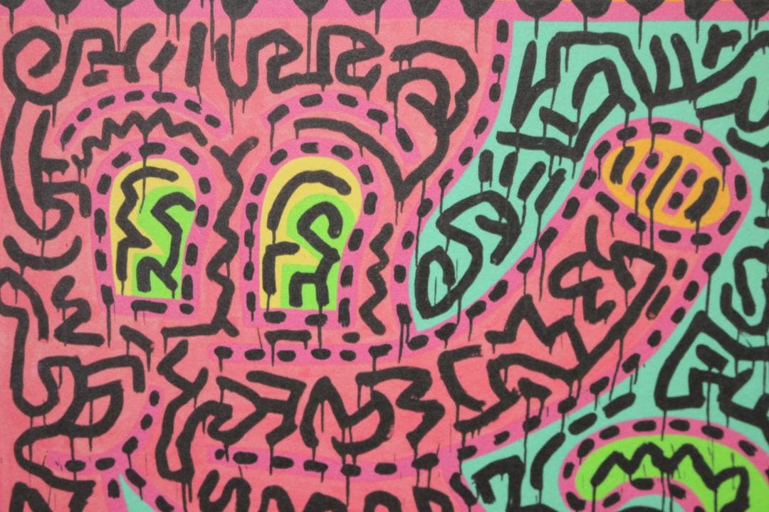 キース・ヘリング Untitled エスタンプリトグラフ 20/250