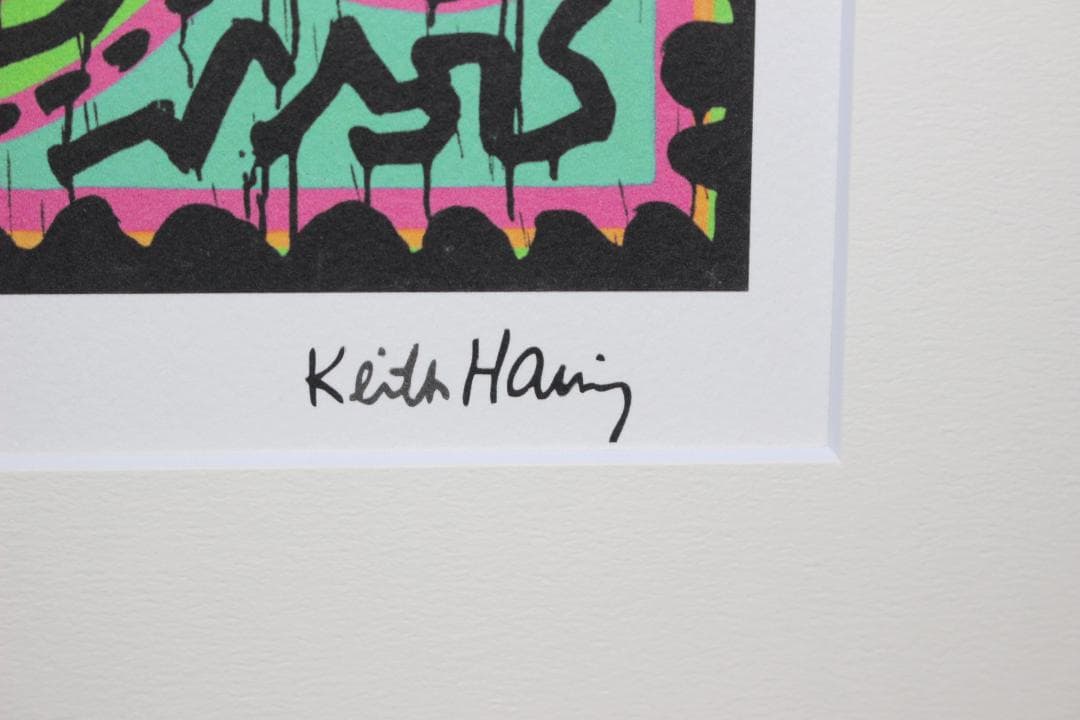 キース・ヘリング Untitled エスタンプリトグラフ 20/250