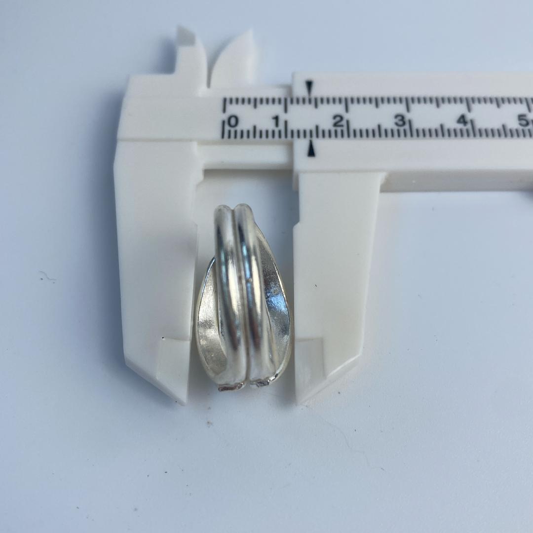 【14号】カレンシルバー　メンズ　レディース　新品未使用　草モチーフ