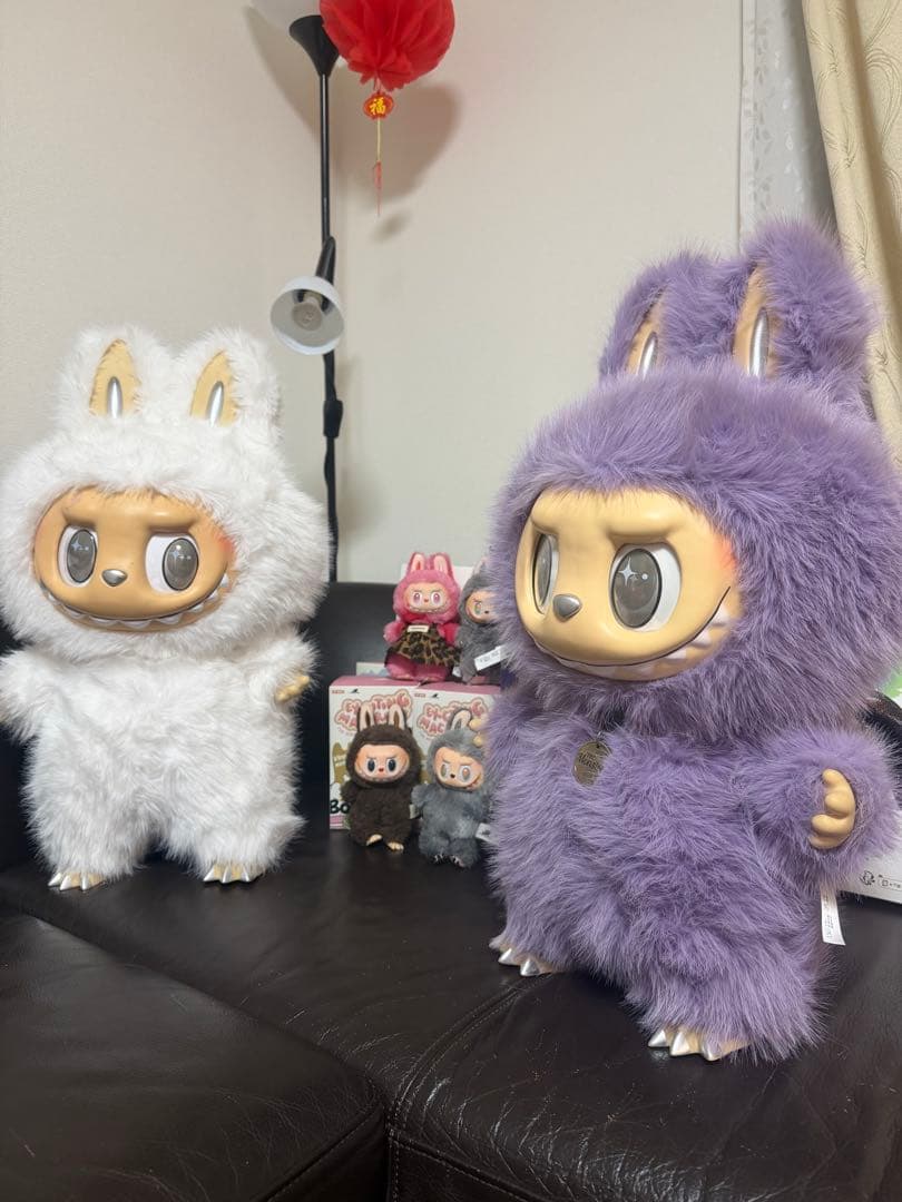 超特大60cmジモモ 羽付きラベンダーエンジェル スペシャルオーダー 紫天使