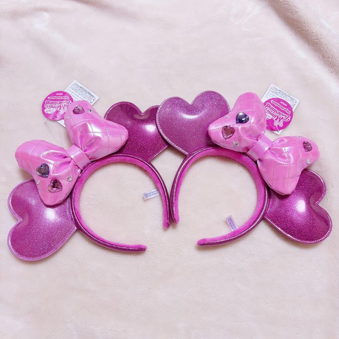 ディズニー ミニーのファンダーランド カチューシャ 2点セット