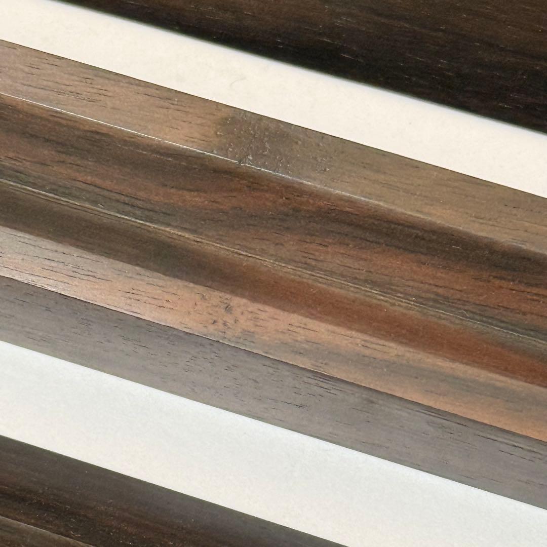 山本音響工芸 VB-18 インシュレーター 黒檀製 V溝支持ベース