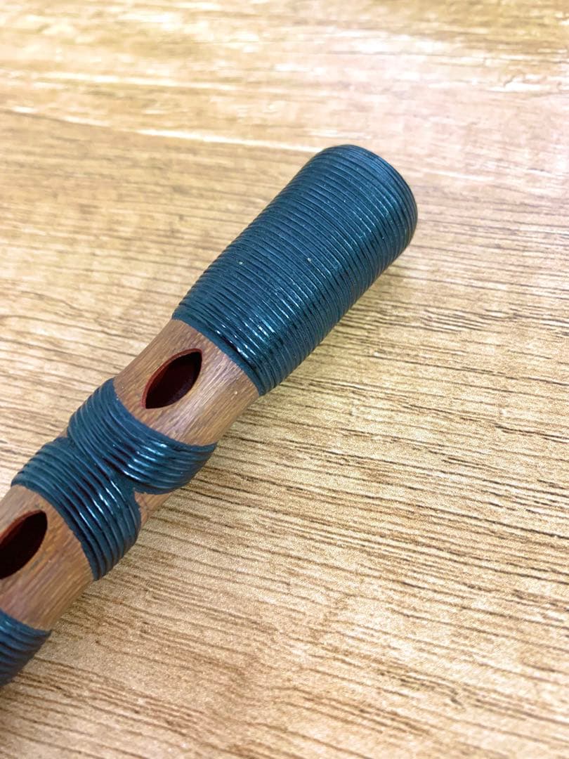 値下げ‼️和楽器篳篥 （ひちりき ）本管 雅楽（竹製樺巻）