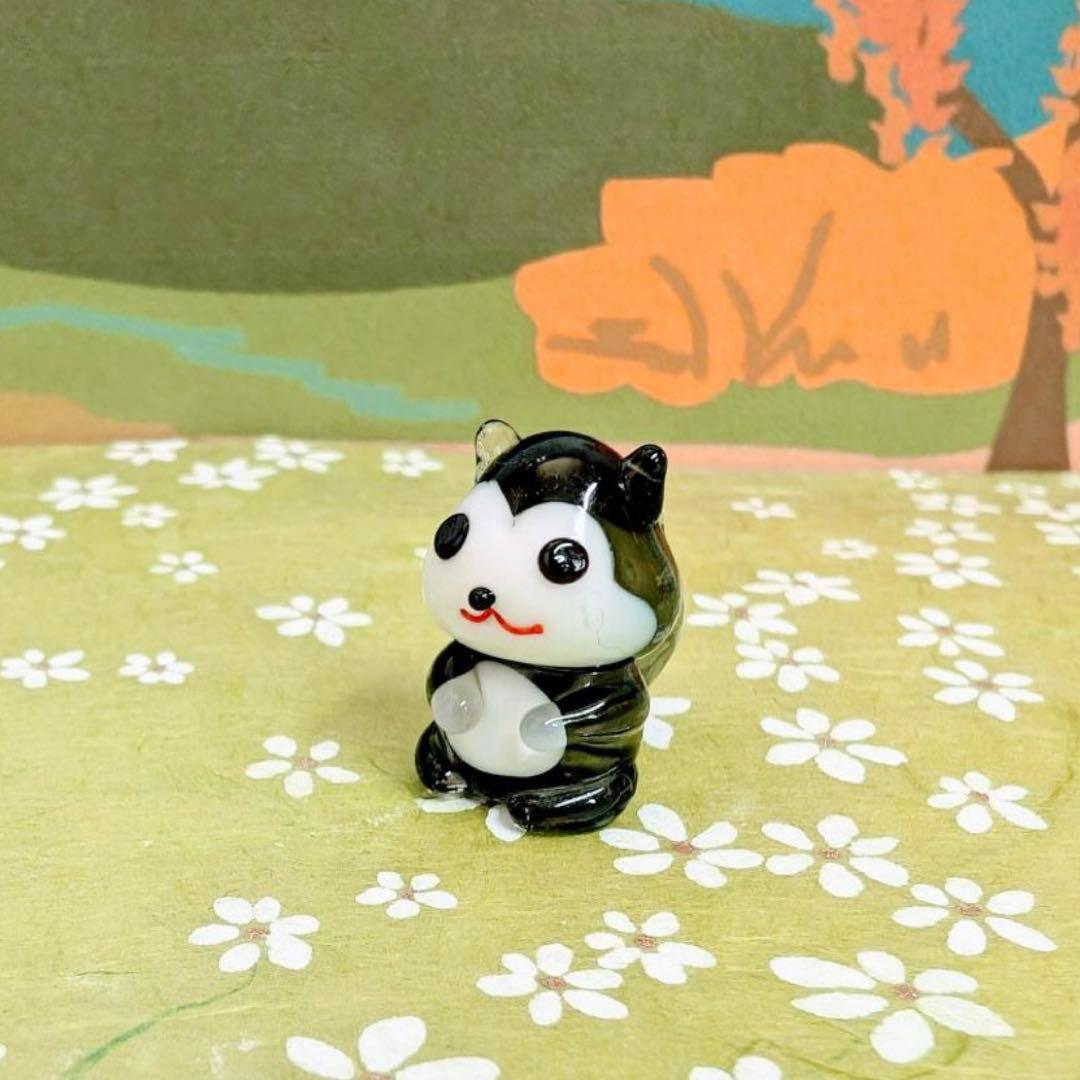 確認用　ガラス細工　ハシビロコウ