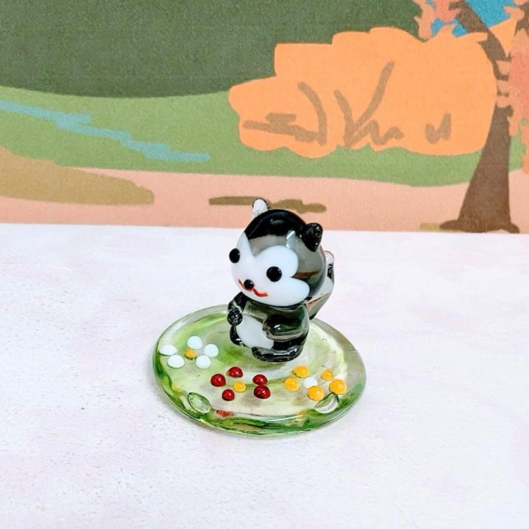 確認用　ガラス細工　ハシビロコウ