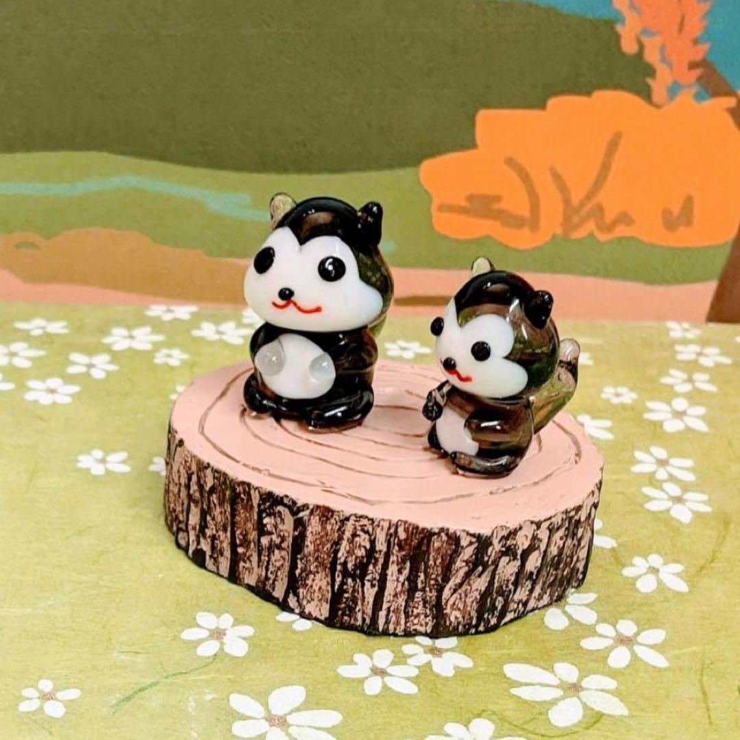 確認用　ガラス細工　ハシビロコウ