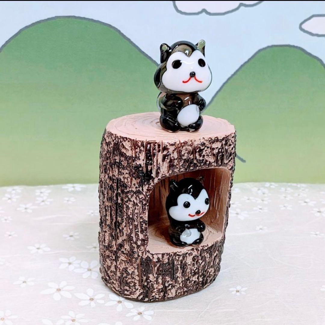 確認用　ガラス細工　ハシビロコウ