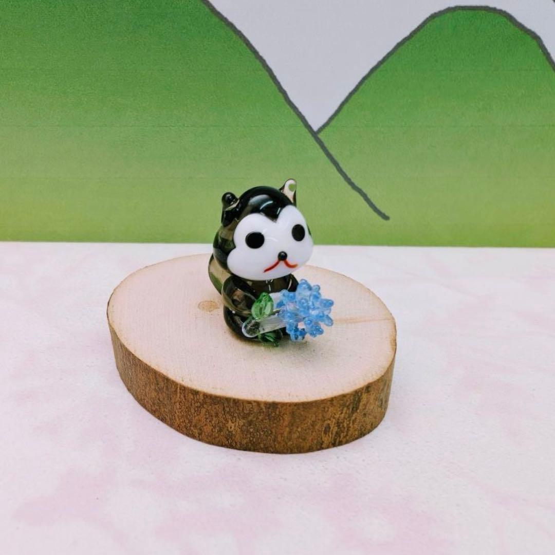 確認用　ガラス細工　ハシビロコウ