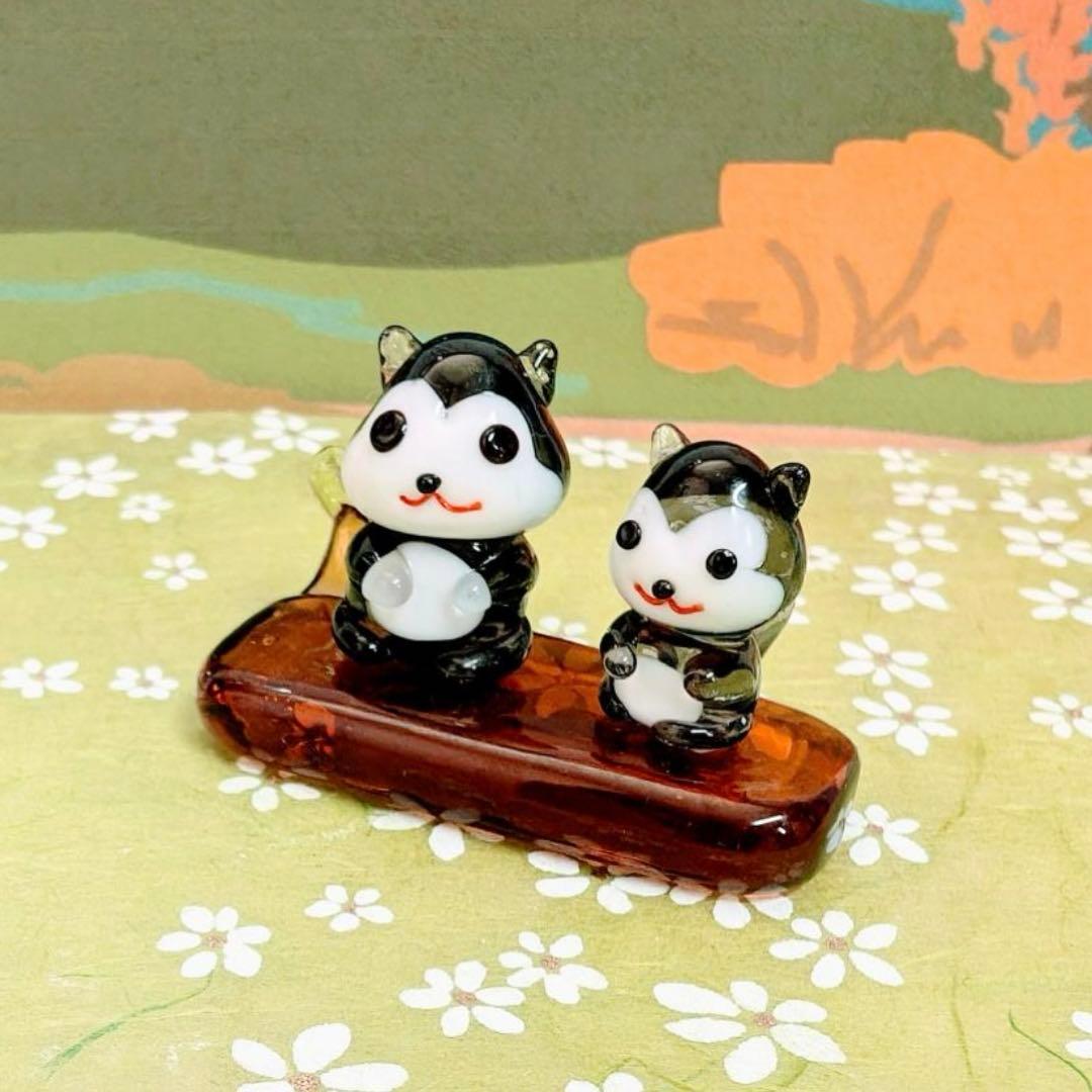 確認用　ガラス細工　ハシビロコウ