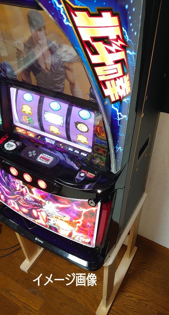 【累積248台目】パチスロを置く台・1台用シンプルスタンド★コンパクト型⑩