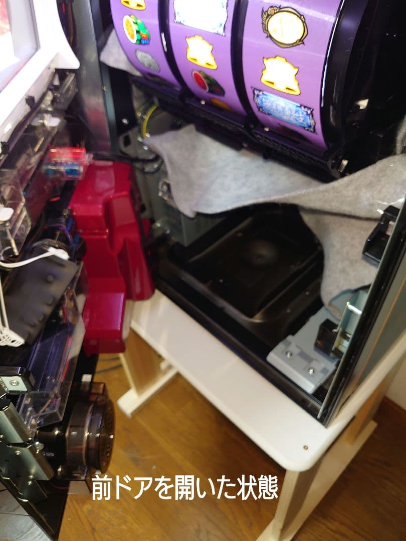 【累積248台目】パチスロを置く台・1台用シンプルスタンド★コンパクト型⑩