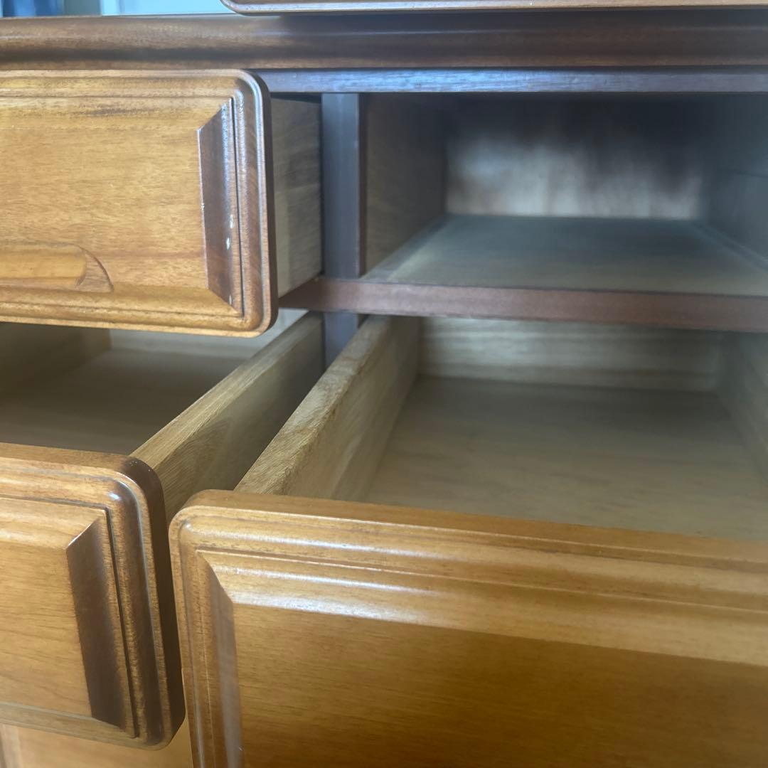 木製6段チェスト