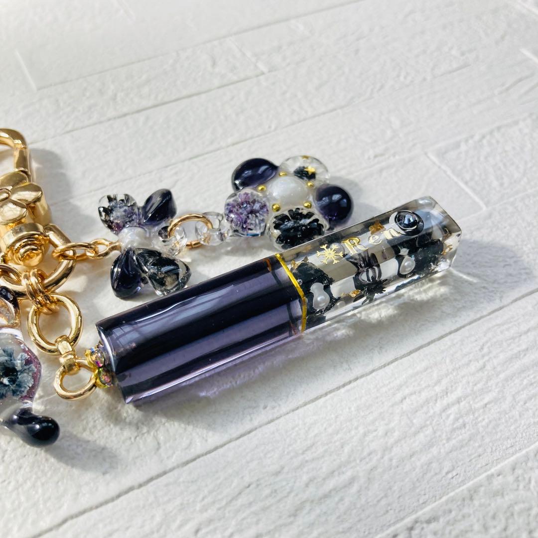 Rʕ•ᴥ•ʔE⑅ページ　目黒蓮名入れチャームレジンキーホルダー