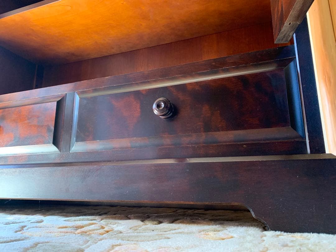 【美品良好】北海道民芸家具 本棚 書棚 キャビネット